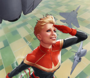 Evolution of Carol Danvers Expressed In Variant Covers - Culture Fiend